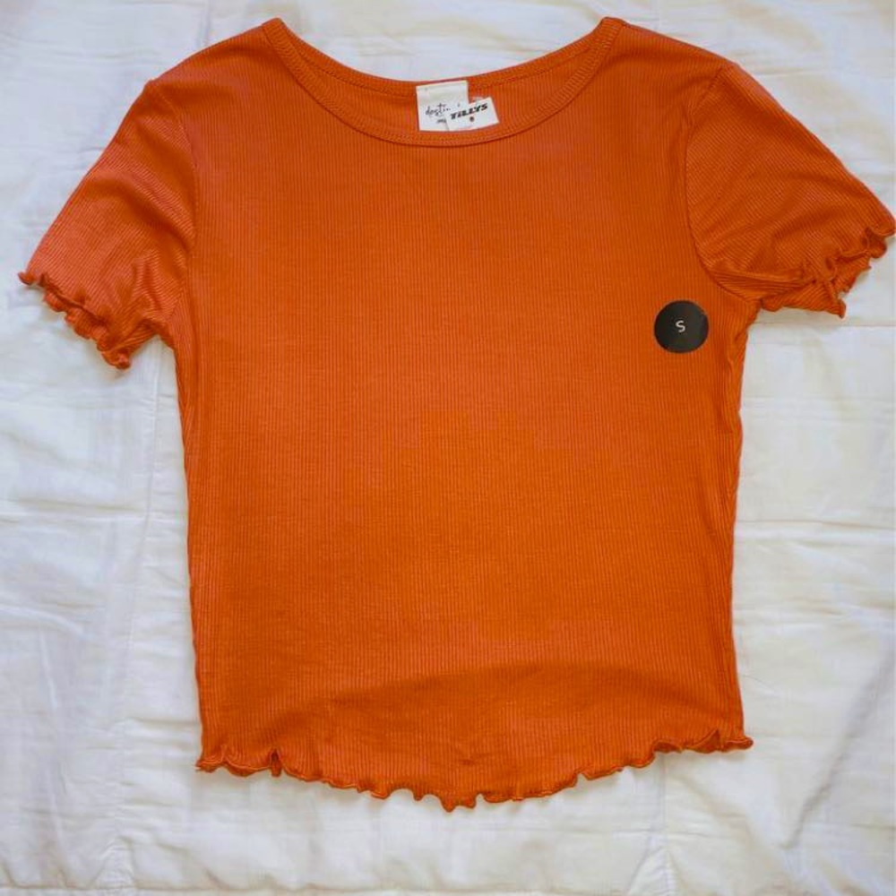 Orange Crop top 🧡